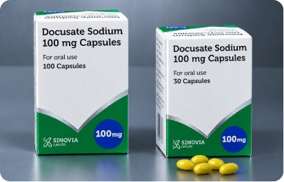 Docusate Sodium 100mg Capsules