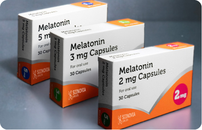 Siinovia has launched Melatonin 2mg/3mg/5mg Capsules under Licence No. PL58775/0003-0004-0005